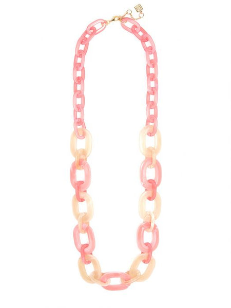 Marble Links Long Necklace